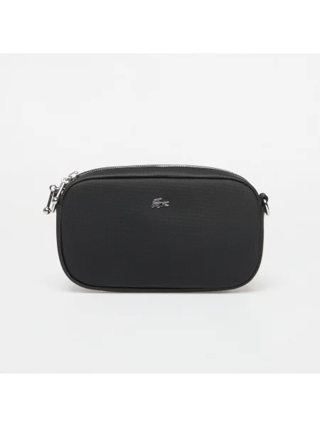 Geanta crossbody Lacoste negru