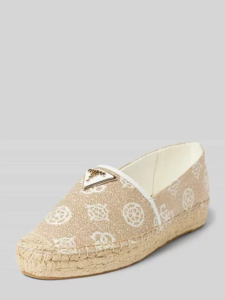 Espadryle Guess beżowe