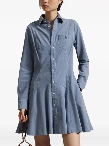 Căciulă Polo Ralph Lauren cu broderie tricotate de costum albastru