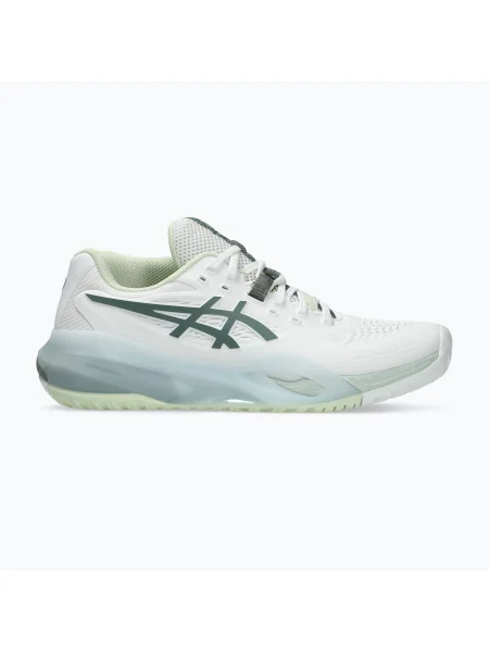 Pantofi de tenis pentru femei Asics Gel-Resolution X W alb/monument albastru alb