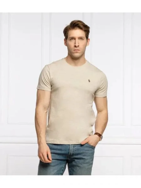 POLO RALPH LAUREN Tricou | Custom slim fit bej