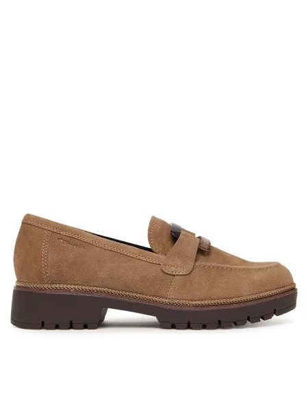 Pantofi loafer Tamaris bej