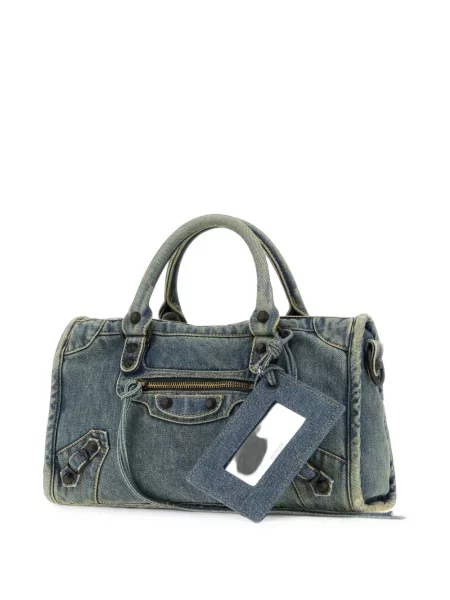 Geantă shopper Balenciaga albastru