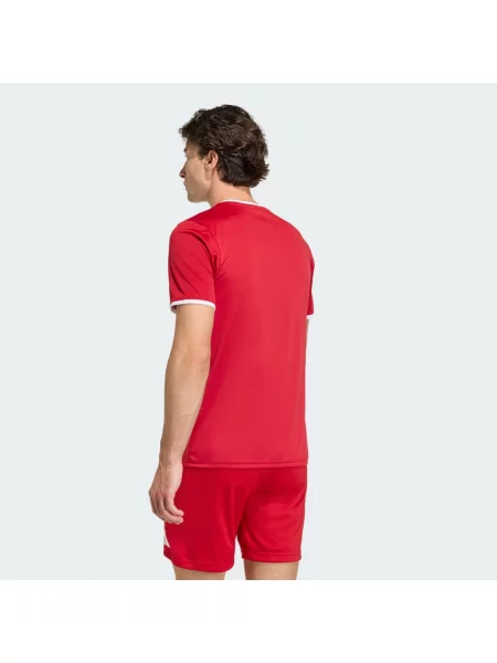 Koszulka Adidas z dżerseju biała