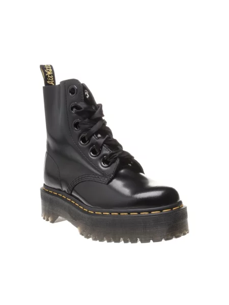 Dr. Martens Workery skórzane Molly czarne
