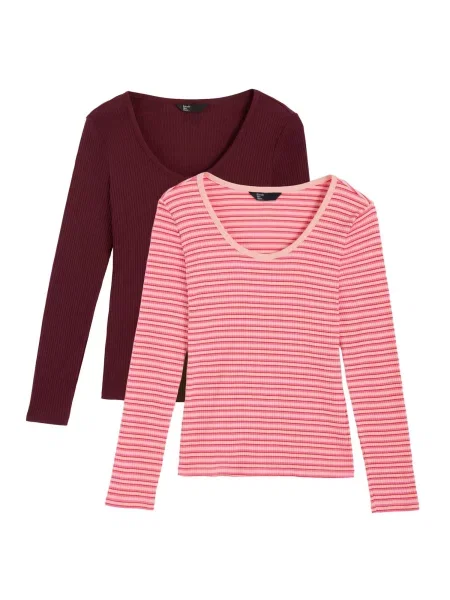 Friends Like These Tricou rosé / roz deschis bordeaux roșu