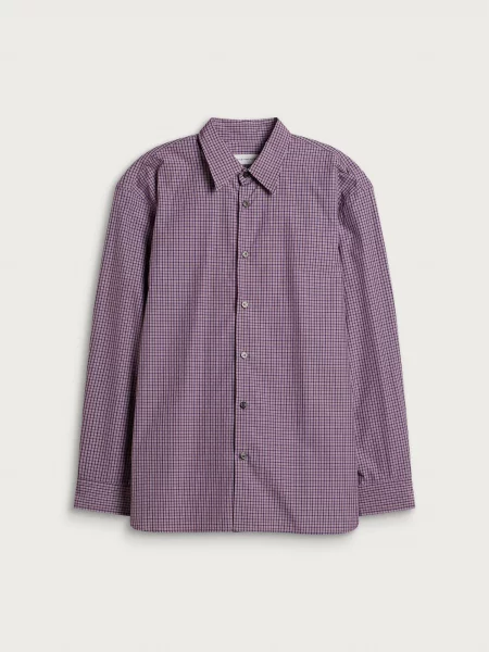Koszula Dries Van Noten fioletowa