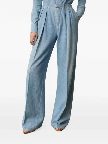Blugi drepți Ralph Lauren Collection albastru