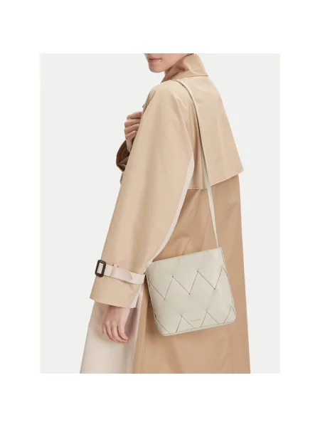 Calvin Klein torebka beżowy biała