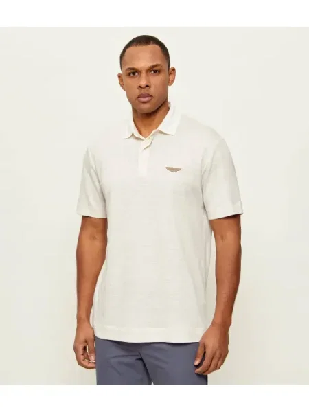 BOSS BLACK Polo C-Parris Boss x Aston Martin | cu adaos de in negru