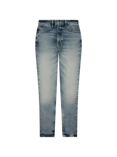 Skinny jeansy skinny Ksubi niebieskie