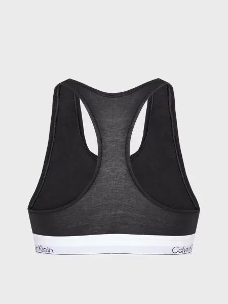 Без подкладки бюстгальтер Calvin Klein черный