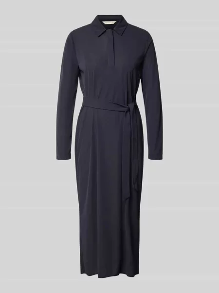 Prosta sukienka casualowa z ukrytą listwą guzikową model FRAGOLA' Mm By Max Mara czarna
