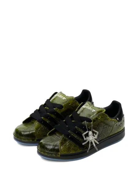 Prugaste tenisice Adidas Superstar zelena