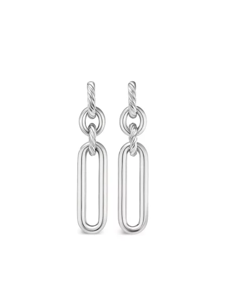Cercei David Yurman argintiu