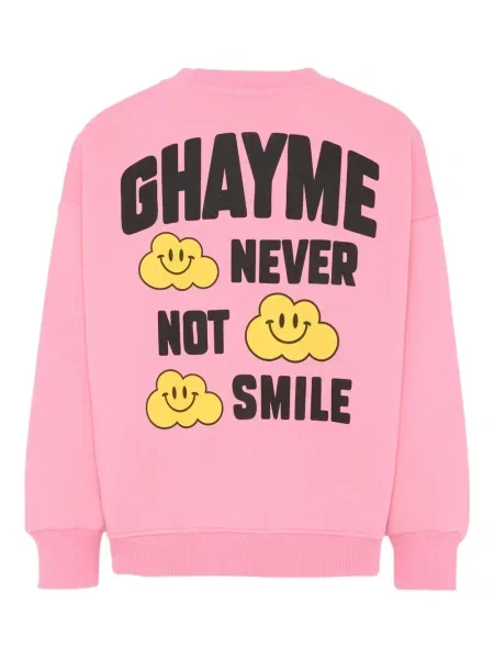 Sweter dziecięcy Ghayme różowy