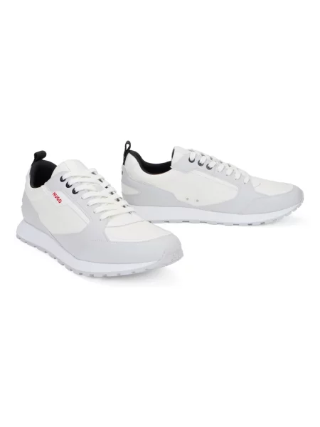 Sneakersy Boss białe