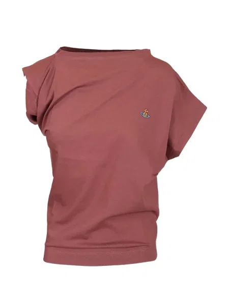 Top Vivienne Westwood drapat roșu