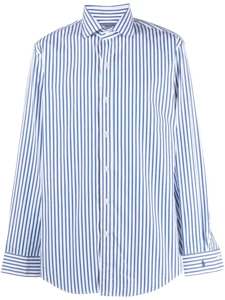 Tricou polo Polo Ralph Lauren cu model floral cu imagine evazat maro