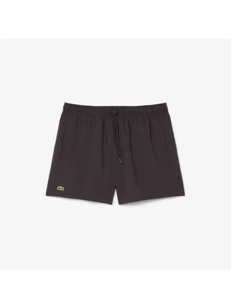 Lacoste Szorty Kąpielowe Szybkoschnące brązowy