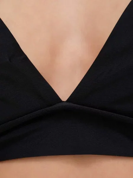 Plavková podprsenka Answear Lab mírně vyztužený košík černá
