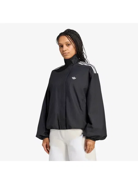 Кариран бягане топ Adidas Originals черно