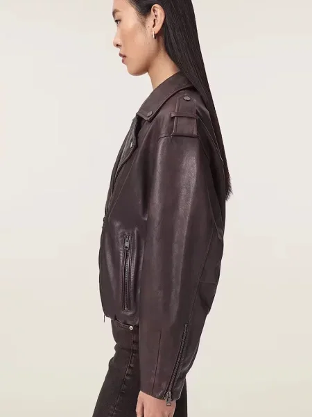 Кожаная куртка Allsaints