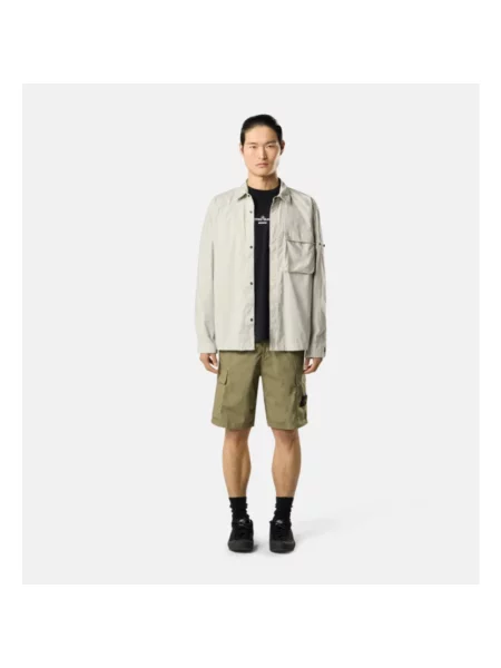 Szorty cargo Stone Island z kamieniami zielone