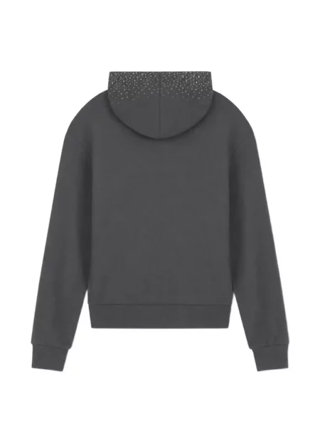 Hanorac cu glugă Ea7 Emporio Armani gri