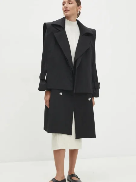 Answear.LAB trencz czarny