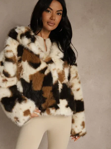 Geacă Culori mixte bej