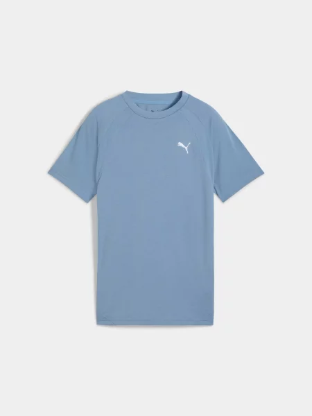 Дитяча Футболка PUMA Evostripe Tee комбінований верх синій