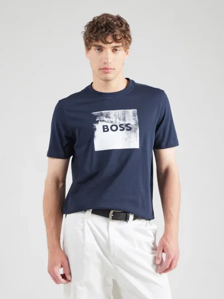 BOSS ORANGE Tricou Te_Wheel | portocaliu