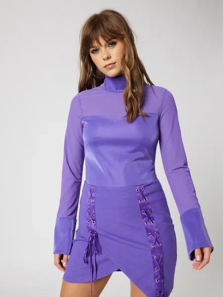 Katy Perry exclusive for ABOUT YOU Tricou Eleni lila