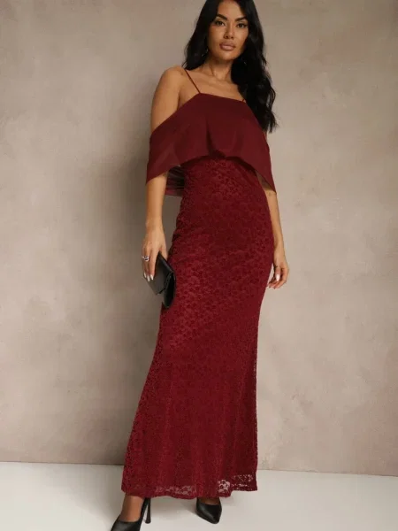 Rochie Owedia bordo