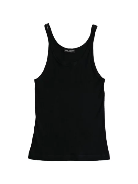 Cămașă Dolce & Gabbana tricotate negru