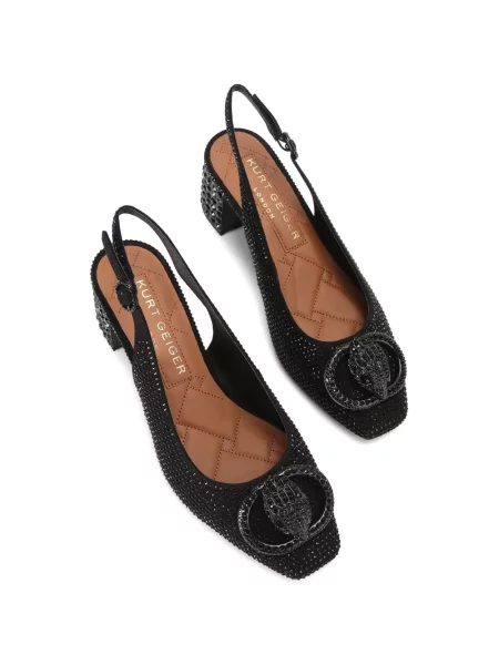 Pantofi cu toc Kurt Geiger London negru
