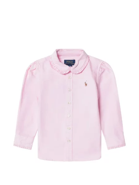 Koszula dziecięca Polo Ralph Lauren różowa
