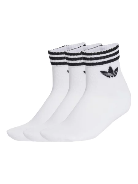 Șosete Adidas Originals cu dungi alb