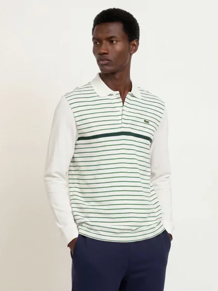 Lacoste Polokošile Z Piké Classic Fit / zelená bílá