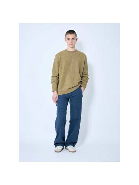 Sweter Maison Margiela wełniany brązowy