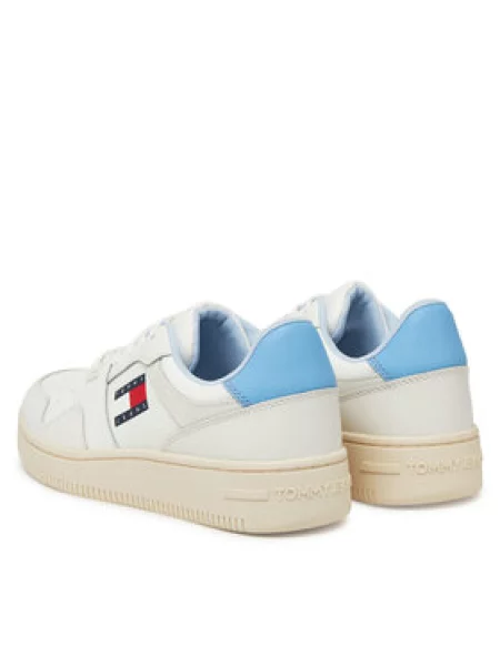 Tommy Jeans Laisvalaikio batai Tjw Retro Basket Ess mėlyna
