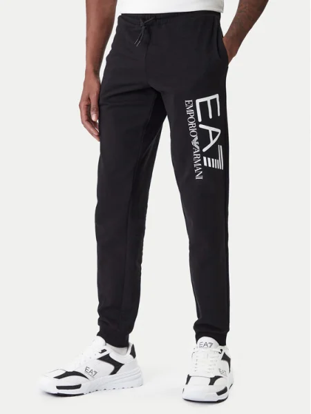 Emporio Armani Pantaloni trening negru