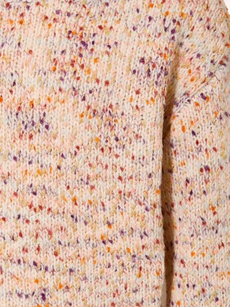 S.Oliver Red Sweter Z Błyszczącą Przędzą rosa czerwony