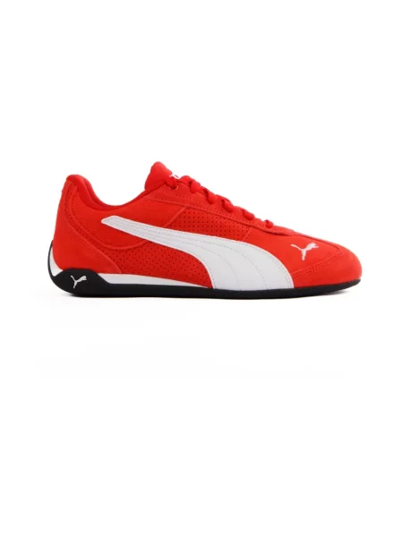 Sneakersy Puma skórzane czerwone