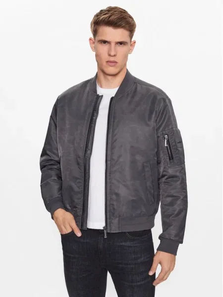 Calvin Klein Geacă bomber Hero gri