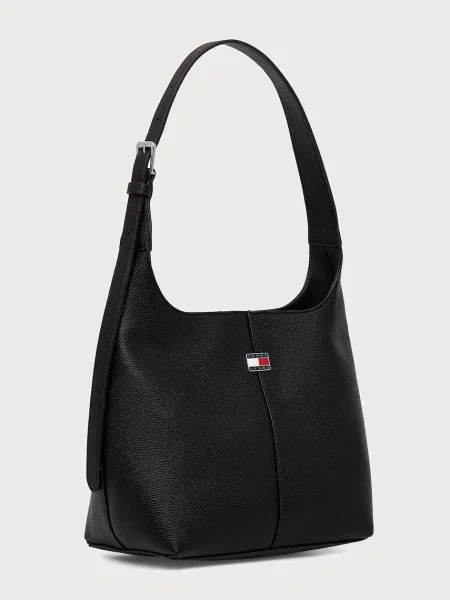 Kabelka Tommy Jeans Tjw City Bucket čierna
