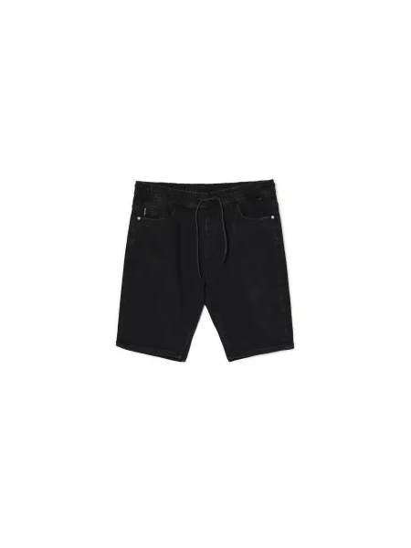 Джинсовые шорты Cropp черные
