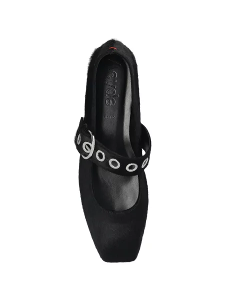 Pantofi cu toc Aeyde fără toc negru