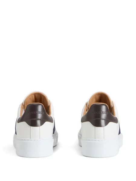 Fűzős csipkés klasszikus sneaker Woolrich fehér